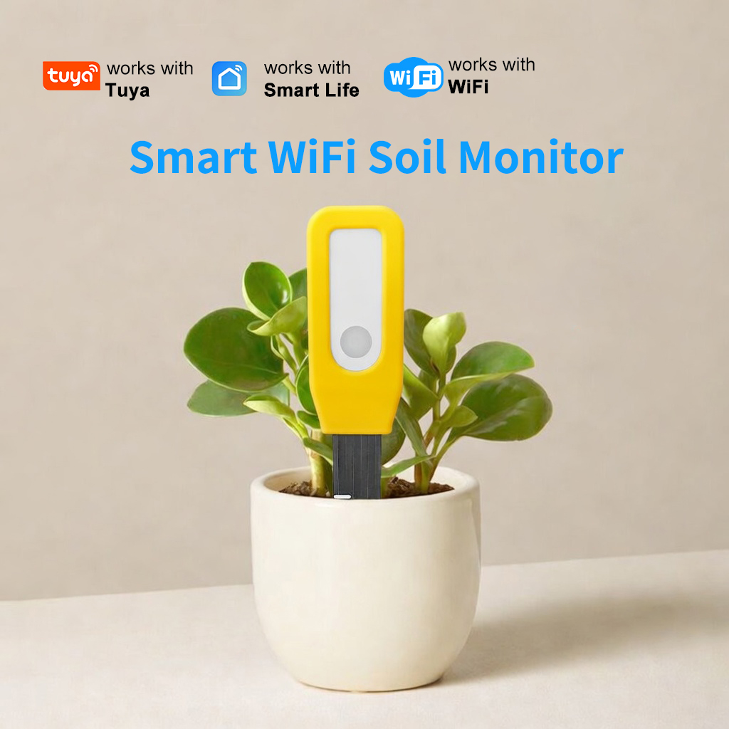 Garden Camera - Monitor de Suelo WiFi Tuya, Sensor