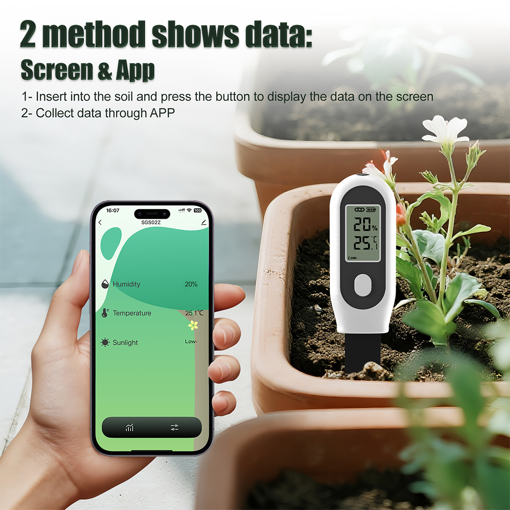 Smart Pot - Medidor de Suelo 3 en 1
