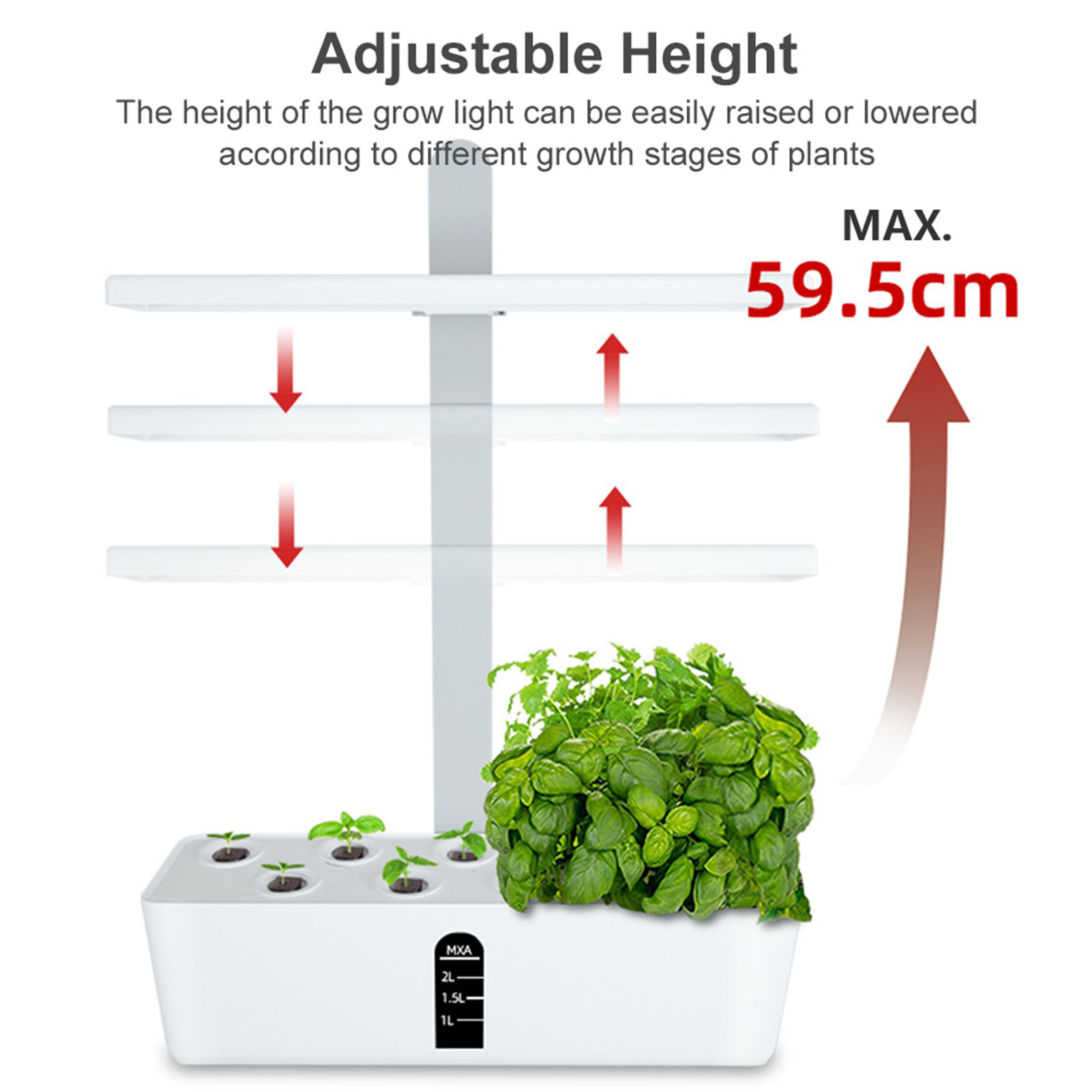 Smart Garden System - Sistema inteligente de cultivo hidropónico, kit