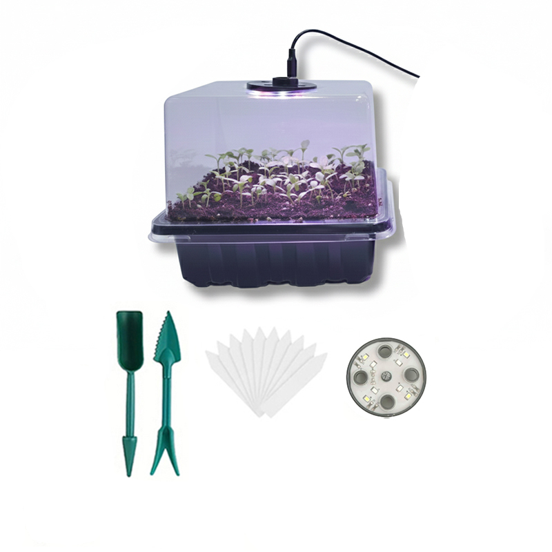 Grow Light Led - Paquete de 1/2/3 bandejas de germinación