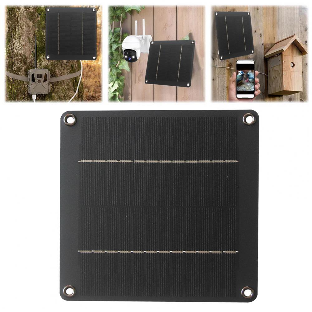 Garden Camera - Panel Solar Ligero de 4w 12v,