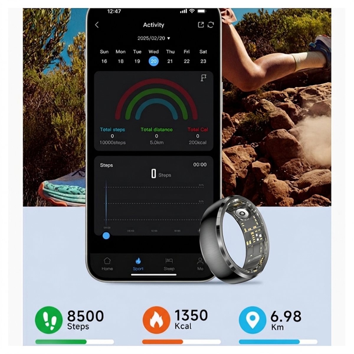 Anillo Inteligente ABPF SY15 c - Plant Monitor reseña y precio