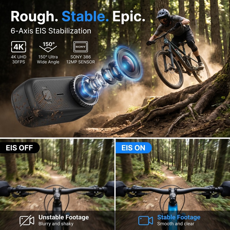 Cámara Deportiva APEX Action 4 - Garden Camera reseña y precio