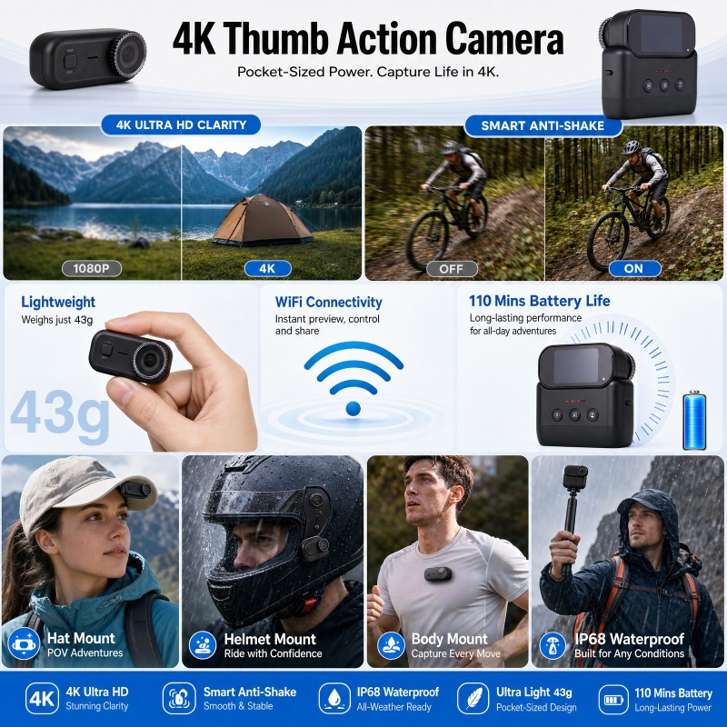 Cámara Deportiva APEX Action 4 - Garden Camera reseña y precio