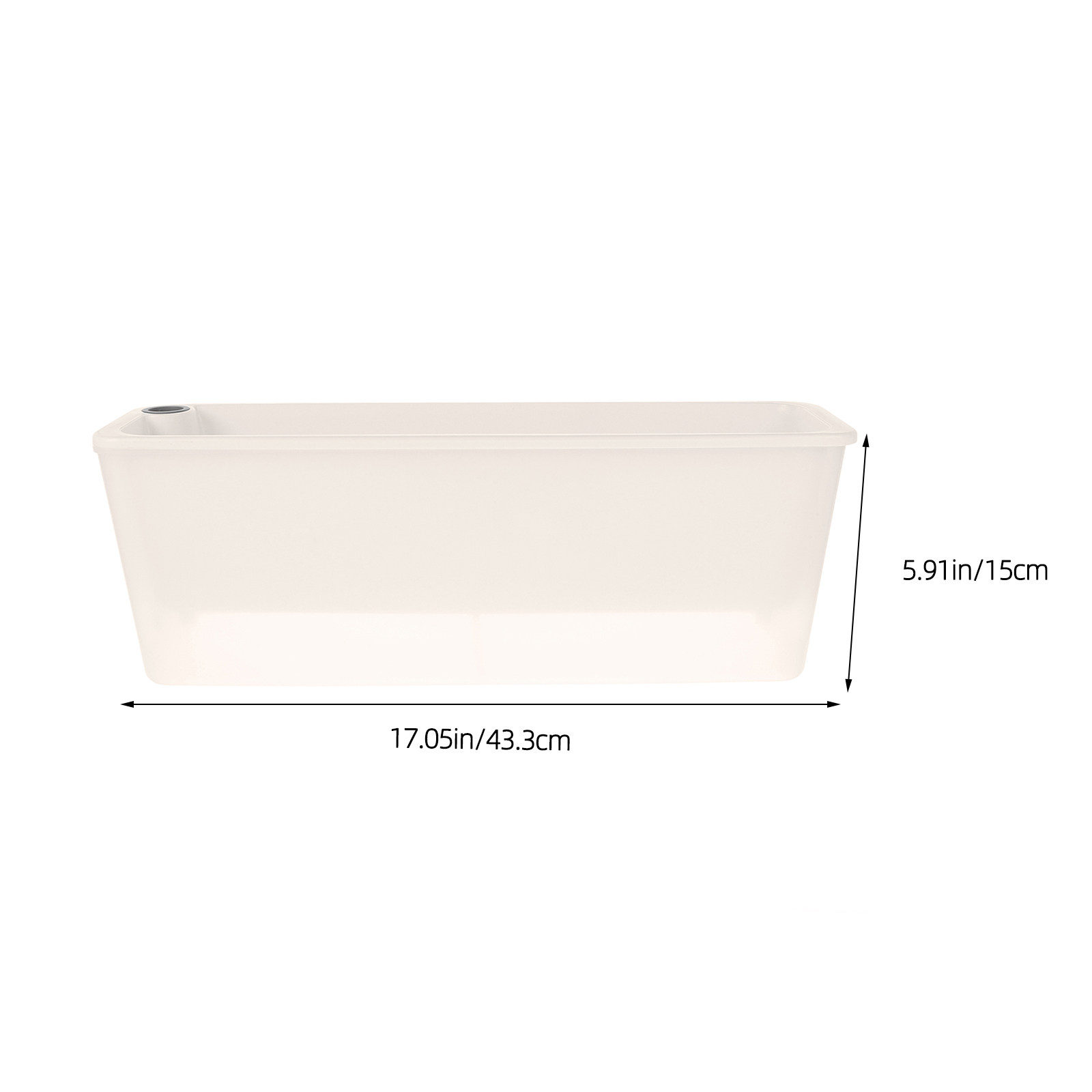 Maceta rectangular estrecha co - Self Watering Planter reseña y precio