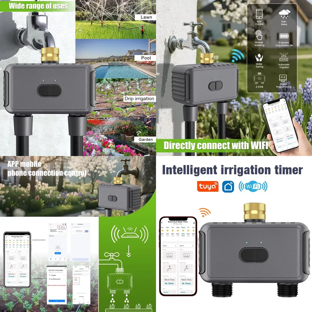 Temporizador de Riego Intelige - Smart Garden System reseña y precio