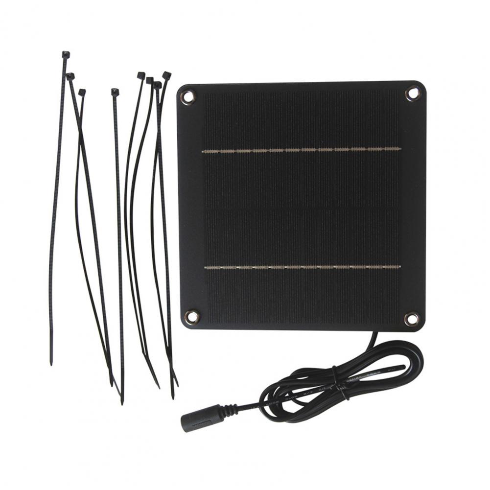 Panel Solar Ligero de 4w 12v,  - Garden Camera reseña y precio