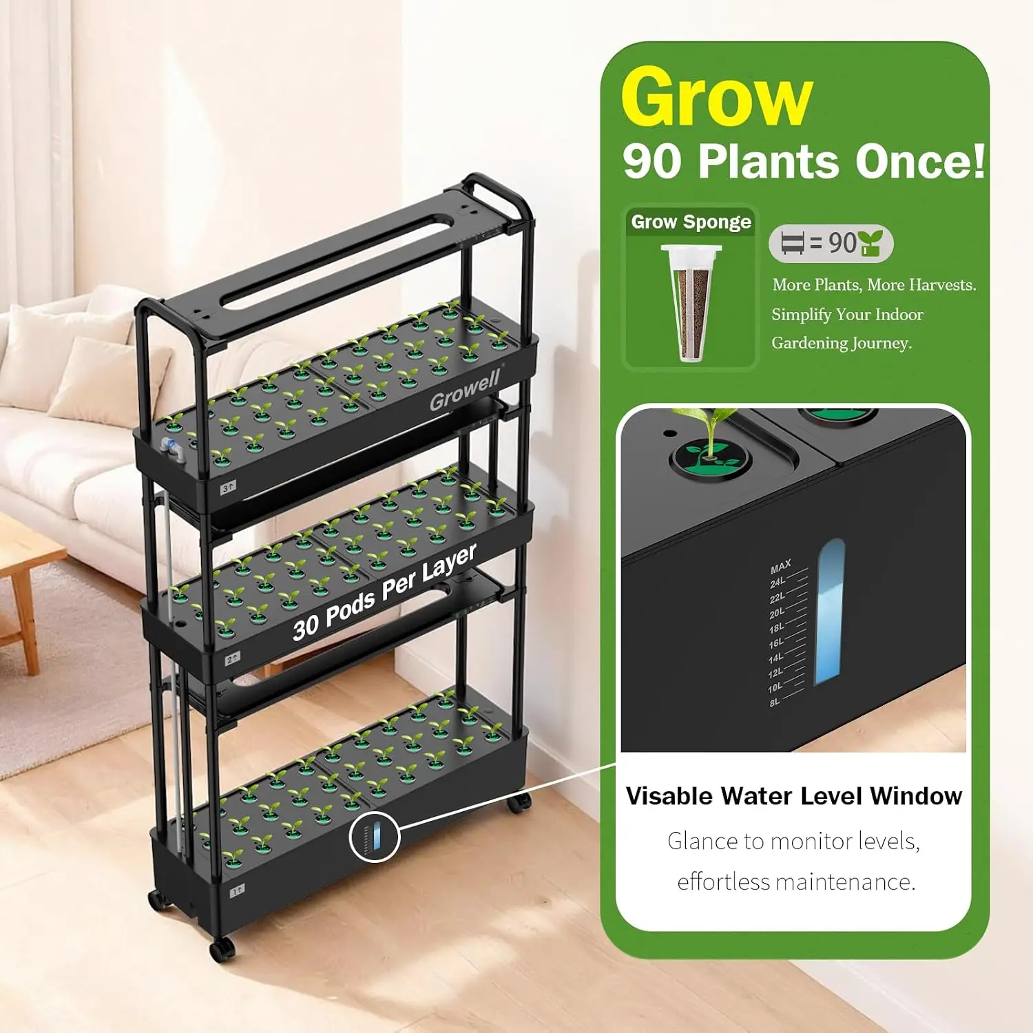 Gran Kit de Sistema de Cultivo - Indoor Garden Kit reseña y precio